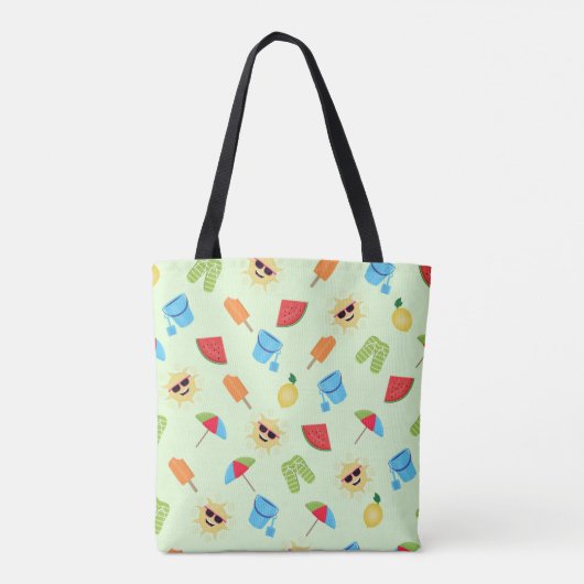 Tote Bag Simplement été (Dos)