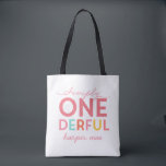 TOTE BAG SIMPLEMENT ONÉRÉ MERVEILLEUX<br><div class="desc">TOUT SIMPLEMENT SOLIDE. MARQUEZ VOS PETITS JOURS SPÉCIAUX AVEC STYLE DANS CE DESIGN PERSONNALISABLE PREMIER ANNIVERSAIRE. PARTIE D'UNE COLLECTION.</div>