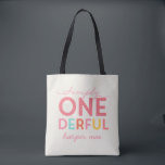 TOTE BAG SIMPLEMENT ONÉRÉ MERVEILLEUX<br><div class="desc">TOUT SIMPLEMENT SOLIDE. MARQUEZ VOS PETITS JOURS SPÉCIAUX AVEC STYLE DANS CE DESIGN PERSONNALISABLE PREMIER ANNIVERSAIRE. PARTIE D'UNE COLLECTION.</div>