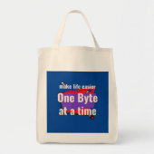 Tote Bag Simplifiez la vie d'un octet à la fois (Devant)