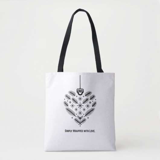 Tote Bag Simply Wrapped with Love T-Shirt (Devant)