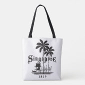 Tote Bag Singapour/1819 (Dos)