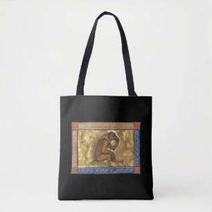 Tote Bag Singe bestiaire médiéval c. 1270