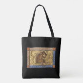 Tote Bag Singe bestiaire médiéval c. 1270 (Dos)