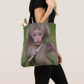 Tote Bag Singe de bébé (De près)