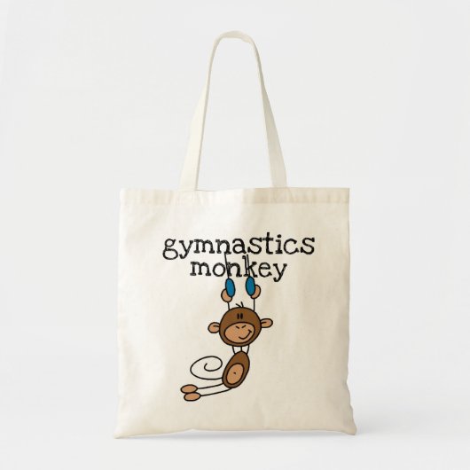 Tote Bag Singe de gymnastique (Devant)