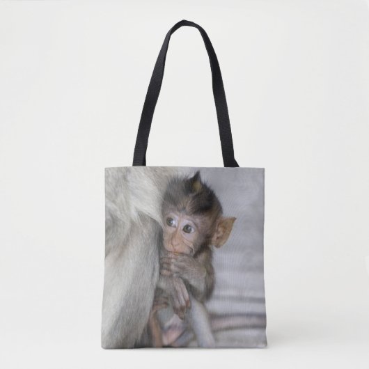 Tote Bag Singe de Macaque (Devant)