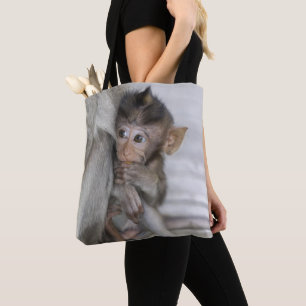 Tote Bag Singe de Macaque