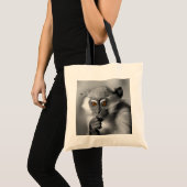 Tote Bag Singe de Mangabey de bébé (Devant (produit))