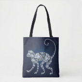 Tote Bag Singe diamant (Devant)