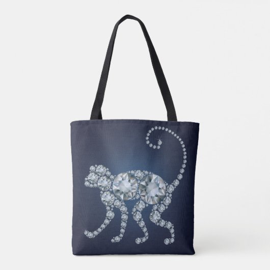 Tote Bag Singe diamant (Dos)