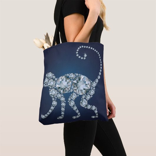 Tote Bag Singe diamant