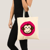 Tote Bag Singe effronté (Devant (produit))