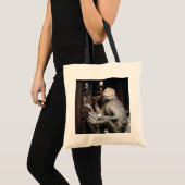 Tote Bag Singe souriant (Devant (produit))