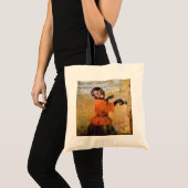 Tote Bag Singe souriant (Devant (produit))