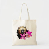 Tote Bag Singe tamarin, Lion à tête dorée (Devant)