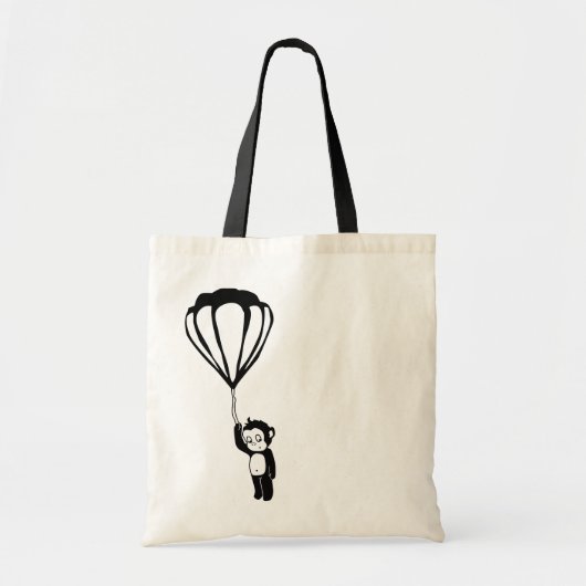 Tote Bag singe volant : montgolfière (Devant)