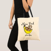 Tote Bag Singes Papa de jumeaux T-shirts et cadeaux (Devant (produit))