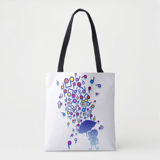 Tote Bag Singin' dans la pluie (Devant)