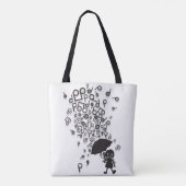 Tote Bag Singin' dans la pluie (Dos)