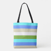 Tote Bag Sint Maarten couleur de plage (Dos)