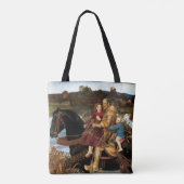 Tote Bag Sir Isumbras à la Ford c. 1857 par John Millais (Dos)