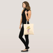 Tote Bag Sirène Avec Cheveux Jaune