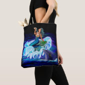 Tote Bag Sirène avec dauphin (De près)
