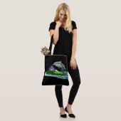 Tote Bag Sirène avec dauphins (Sur le modèle)