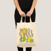 Tote Bag Sirène blonde (Devant (produit))