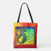 Tote Bag Sirène Dans Une Boîte (Dos)