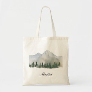 Tote Bag Sirène d'oiseaux de forêt et de montagne