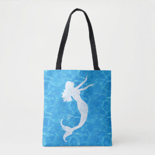 Tote Bag Sirène Fourre-tout de bébé de l'eau