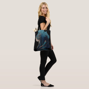 TOTE BAG SIRÈNE NOIRE #2