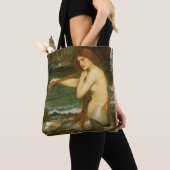 Tote Bag Sirène par John William Waterhouse (De près)