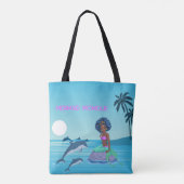 Tote Bag Sirène personnalisée (Dos)