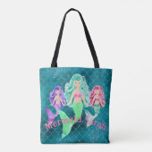 Tote Bag Sirène personnalisée (Dos)
