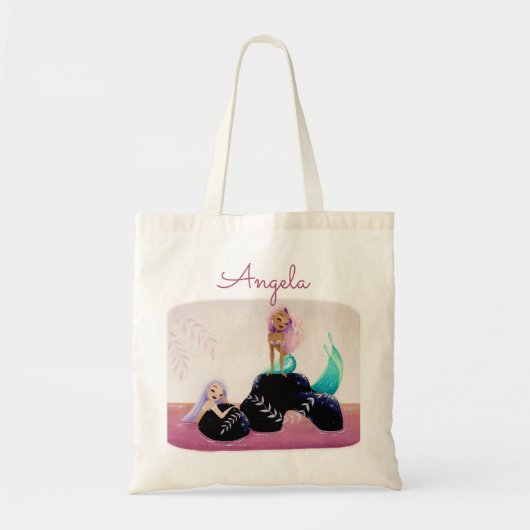 Tote Bag Sirène personnalisée (Devant)