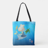 Tote Bag Sirène personnalisée (Dos)