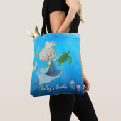 Tote Bag Sirène personnalisée (De près)