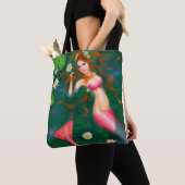 Tote Bag Sirène rouge (De près)