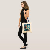 Tote Bag Sirène sur la plage la nuit (Devant (modèle))