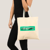 Tote Bag sirène verte (Devant (produit))
