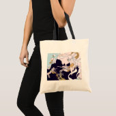 Tote Bag Sirènes d'art déco (Devant (produit))