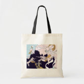 Tote Bag Sirènes d'art déco (Devant)