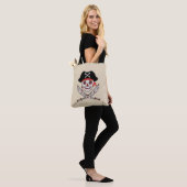 Tote Bag Sisal Pirate (Sur le modèle)