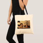 Tote Bag Sistine Madonna Angels par Raphael Sanzio (Devant (produit))