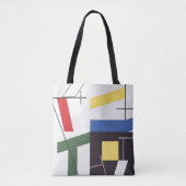 Tote Bag Six espaces avec croix | Sophie Taeuber-Arp | (Devant)