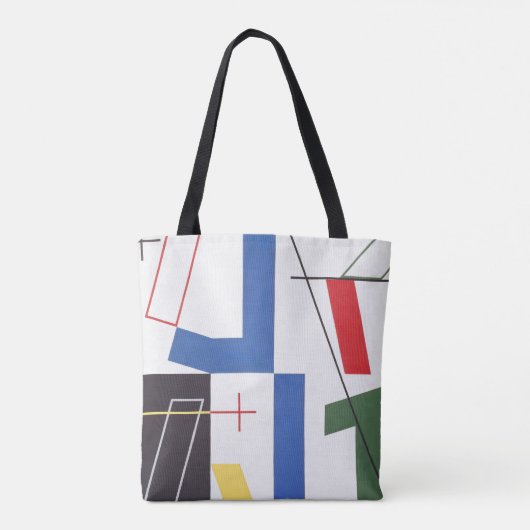 Tote Bag Six espaces avec croix | Sophie Taeuber-Arp | (Dos)