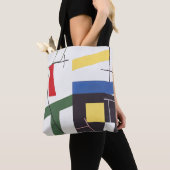 Tote Bag Six espaces avec croix | Sophie Taeuber-Arp | (De près)